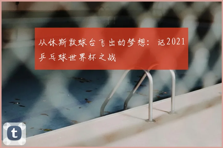从休斯敦球台飞出的梦想:记2021乒乓球世界杯之战